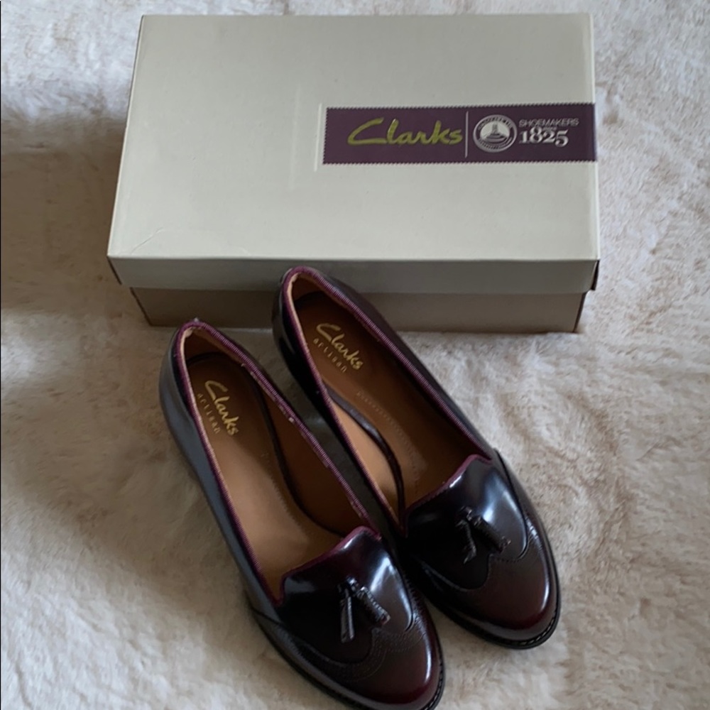 Clarks new ladies leather shoe
